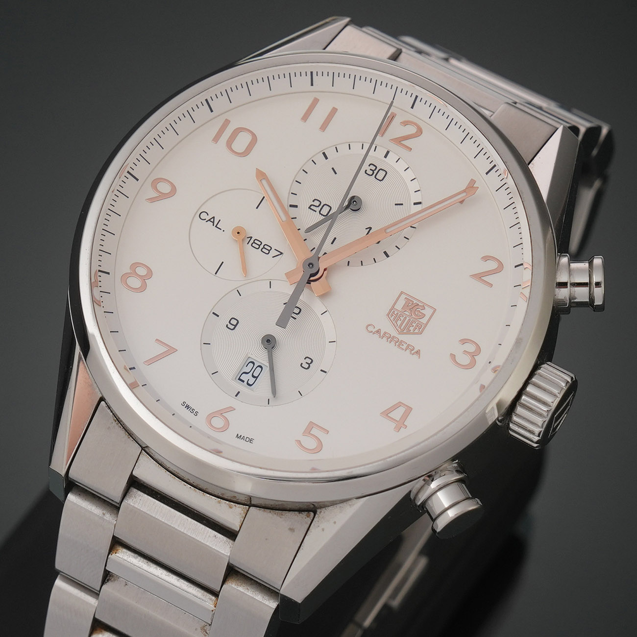 TAG HEUER(USED)태그호이어 까레라 1887 크로노 그래프